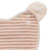 Baby Organic Made in for Boys and Set of 2 Sizes 2 [fivebear] Bibs, Cotton, Japan, Girls, (Border Brown, 50-70, Bibs)