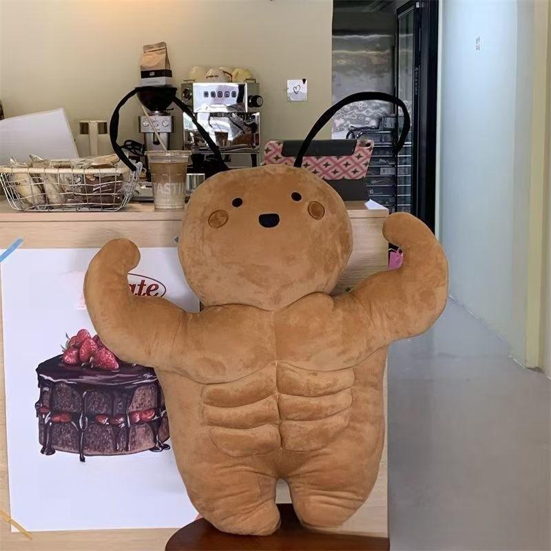 Cute Cute Large Cockroach Plush Toy With Muscular Design For Kids And Collectors