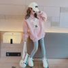 Girls' Korean Style Sweatshirt - Spring/Autumn 2023 Casual Fashion Top for Middle & Large Children