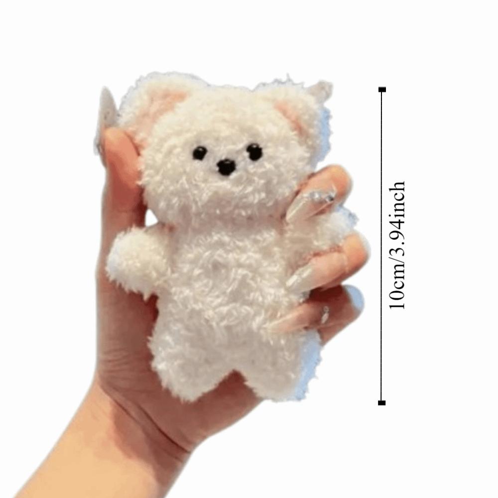 Cartoon Magnetic Bear Pendant Magnetic Bear Plush Pendant Cartoon Bear Key Chain Kids