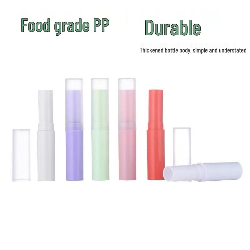 Индивидуальный 3г бальзам для губ, помада, тюбик блеска для губ – пустая упаковка для ручного изготовления DIY