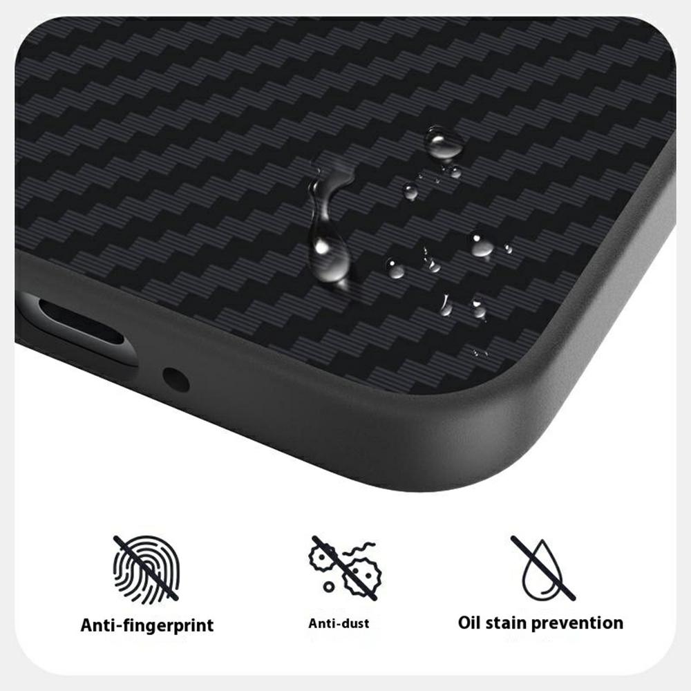 ABEEL For OnePlus 13T 5G Magnetic Case Carbon Fiber Texture Back Cover