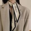 2024 New Luxury Brand Scarf Tarot Women Scarf Bag Hair Skinny Silk Scarves Design Foulard Neckerchief Headband For Ladies