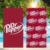 D-Dr Pepper Полотенце Микрофибра Пляжное Полотенце, Быстросохнущее, Не Прилипает Песок, Ультратонкое Волокно, Супер Мягкое.