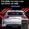 LED Display Bluetooth APP LED Matrix Pixel Panel Night Light DIY Programmable Flexible Car LED Sign For Car Store Hotel Bar