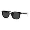 RayBan Нейлоновая Узкая Рамка Пластина Рамка Прямоугольные Солнцезащитные Очки Унисекс Пара Черный