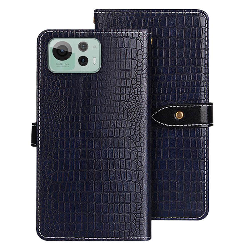 For Asus Zenfone 12 Ultra 5G Case Crocodile Texture PU Leather Flip Phone Cover