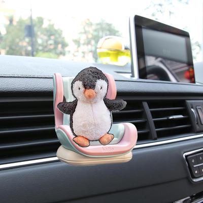 Автокресло для кукол 10-17 см Милый Ароматический Аксессуар Настольное Украшение Плюшевая Игрушка Автокресло Вентиляционное Отверстие Автомобильное Сиденье