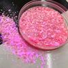 Aurora Color Shift Chunky Glitters Bulk Craft Nail Glitter Mix Iridescent Color Chunky Glitters for Face Tumbler Craft Decor