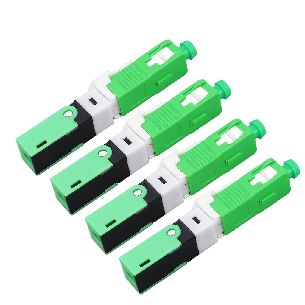 20 Sets Fiber Optic Cold Connector Single Mode SC Fiber Optical Fast Connector for FTTH Projects