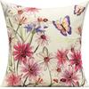 Plant and Flower Print Pillow Case Car Home Sofa Living Room Linen Pillow Cushion Nordic Style