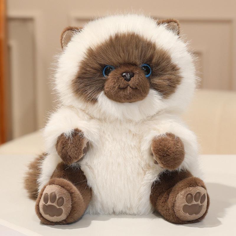 Рэгдолл Кошка Плюшевая Игрушка Рюкзак – Плюшевый Друг Кукла Подарок на День Рождения