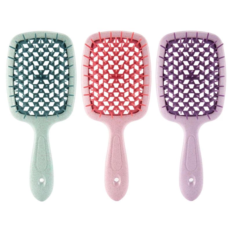 Расчески на воздушной подушке с широкими зубьями, женская расческа для массажа кожи головы, щетка для волос, парикмахерский инструмент, Прямая доставка