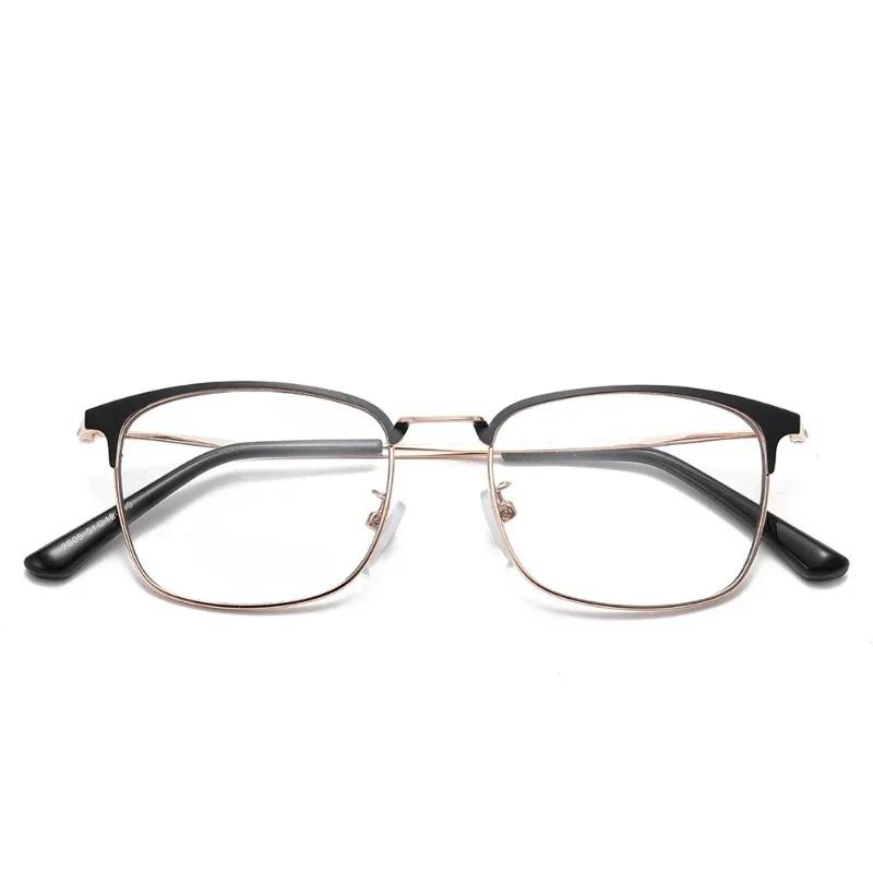 Новые элегантные модные фотохромные очки для чтения в полной оправе, унисекс, блокирующие синий свет, бифокальные очки для дальнего зрения +1,0 до +4,0