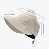 Waffle Sun Hat Foldable Peaked Cap Casual Fisherman Cap  Summer