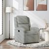 VidaXL Recliner Armchair, Relaxation Chair with Backrest and Footrest, Reclining Seat, Living Room TV Armchair, 371797