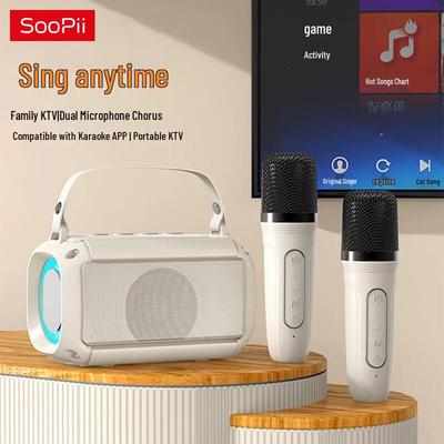 SooPii BT22 Караоке Bluetooth Настольная колонка CN вилка (адаптер в комплекте)