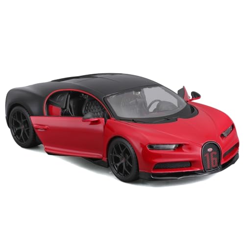 Maisto 1/24 Bugatti Chiron Sport Красный / Металлическая модель автомобиля, Готовый продукт 31524