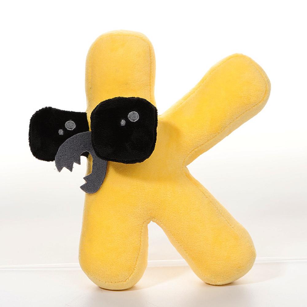 Плюшевые игрушки с алфавитом Lore, 26 букв, плюшевые развивающие куклы с животными для детей и взрослых, рождественский подарок на Хэллоуин