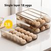 Автоматический ящик для яиц для прокатки яиц, многослойный холодильник, ящик для хранения яиц на кухне, удобная стойка для хранения яиц