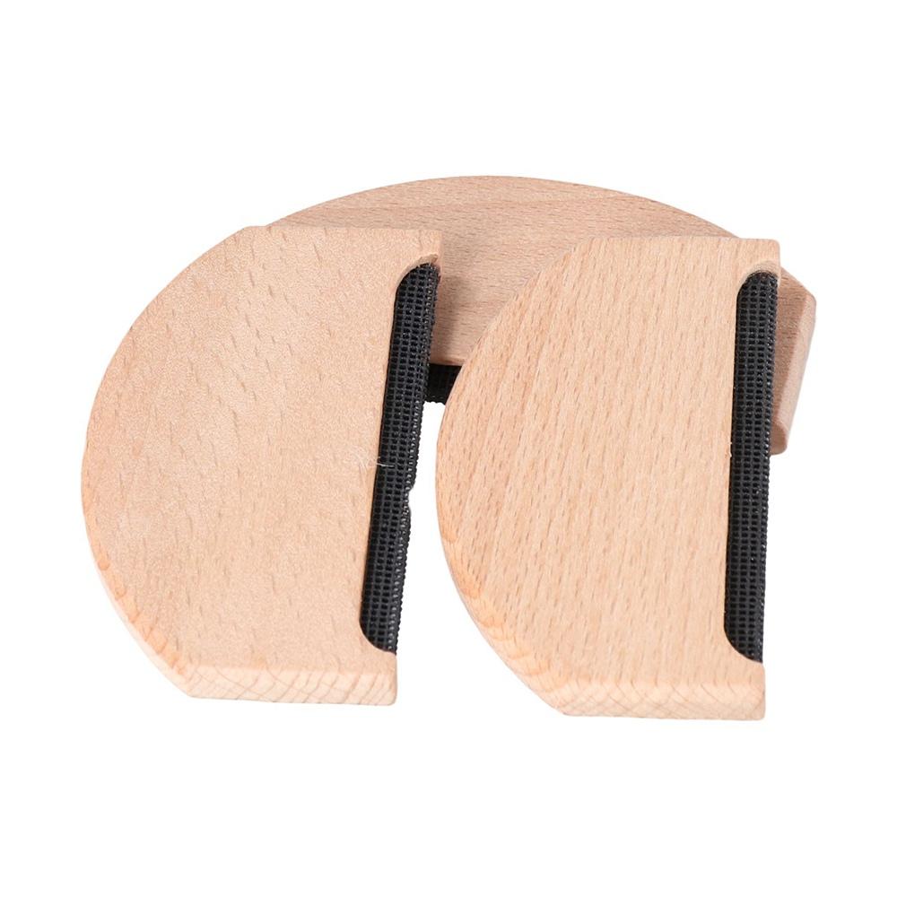 Durable Convenient Wooden Sweater Clothes Comb Fabric Lint Trimmer Epilator Shaver Lint Remover