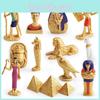 Древний Египет Королева Сфинкс Модель ПВХ Декоративная Коллекционная Для Домашней Демонстрации