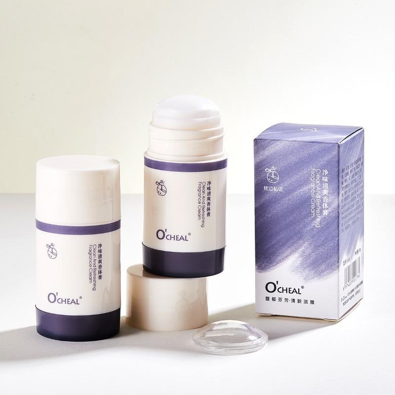 O'CHEAL Освежающий дезодорант, стойкий свежий легкий аромат, чтобы оставаться натуральным, твердый бальзам-карандаш, портативный для мужчин и женщин