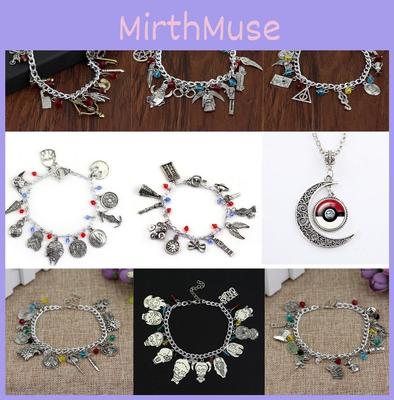 Отряд Самоубийц Ходячие мертвецы Сверхъестественное Доктор Кто Ювелирный браслет из гальванизированного сплава для фанатов и для подарков