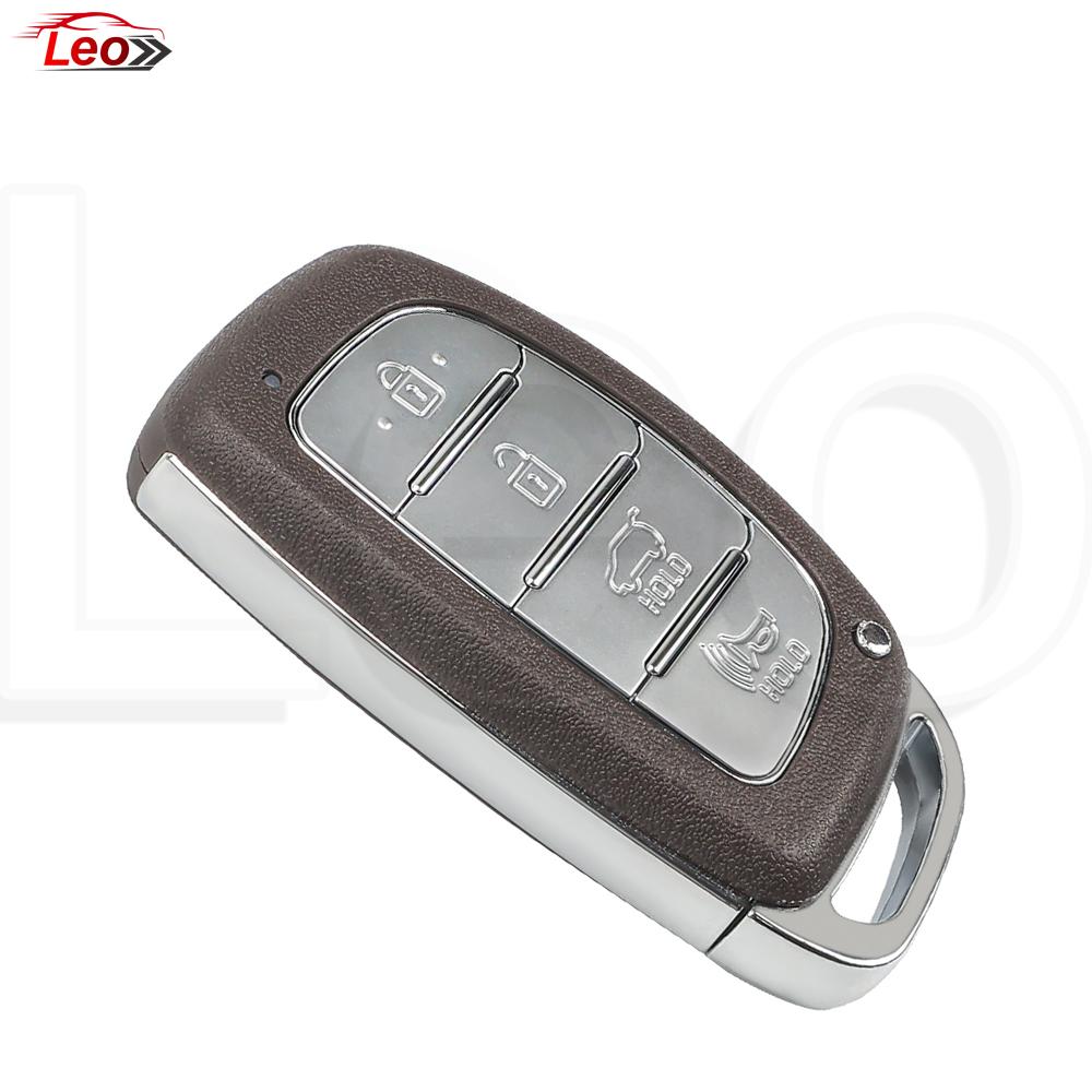 Leo Для серии Hyundai смарт-ключ чехол для IX35 IX25 Tucson Ioniq Elantra Mlstra lafesta sonata Можно вырезать лезвие