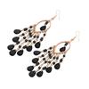 Boho Style Beaded Tassel Earrings Exquisite All-Match Lady Earrings Fashion Elegant Earring