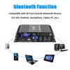 2-канальный усилитель 400 Вт + 200 Вт мини-HIFI усилитель мощности Bluetooth аудио караоке автомобильный кинотеатр усилитель USB/SD AUX вход