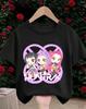 Urban Street Kpop Demon Hunters Print T Shirt Summer Kawaii Casual Everyday Short Sleeve Round Neck Tops For Children