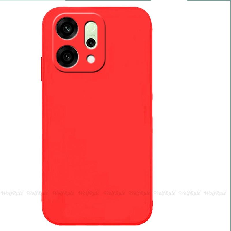 For OPPO Reno 14 Pro Case Cover Reno 14 Pro Capa New Liquid Silicone Bumper Shockproof TPU Soft Fundas OPPO Reno 14 Pro