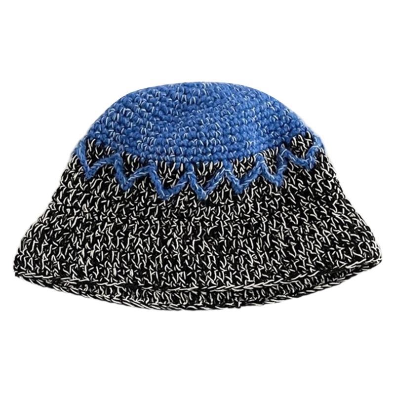 Элегантная шляпа-панама «Волны» ручной вязки, дышащая шляпа крючком, праздничный декор, шляпа для отпуска, стиль «вестерн клош»