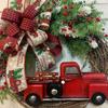 Christmas Wreath Red Truck Outdoor Indoor Great Gift Home Decoration