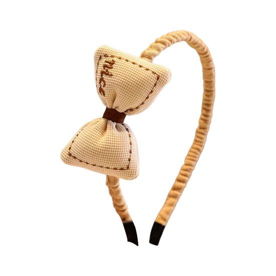 Повязка на голову для девочек, 3D цветок, бант, декор в виде кролика, противоскользящая легкая детская повязка для волос, головные уборы, аксессуары для волос, подарок на день рождения