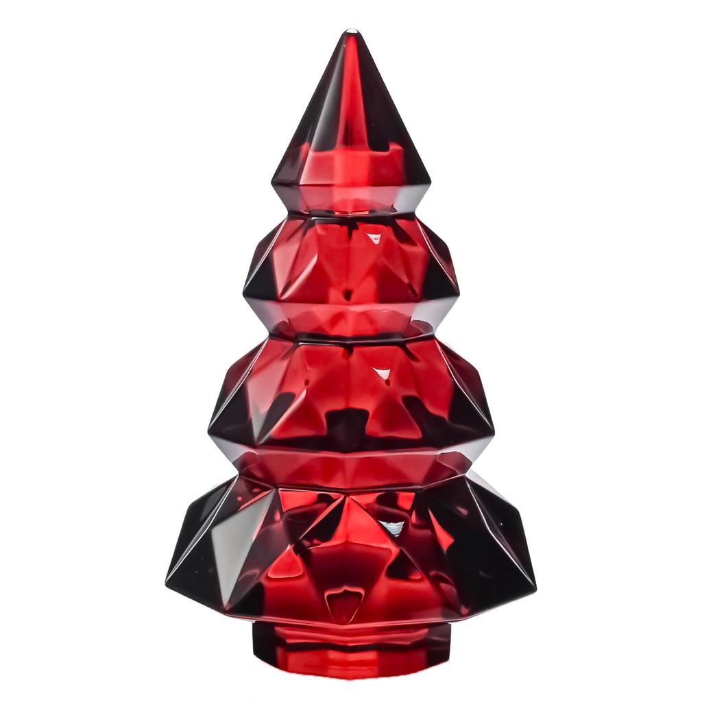 Baccarat Christmas Tree Luxor S 13cm Red 2816296 [Item]