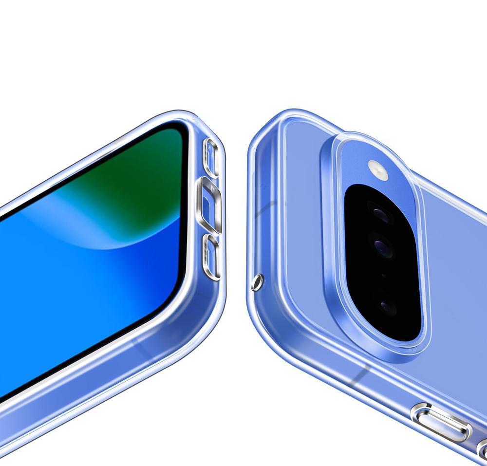 UrbanPalm Case for Google Pixel 10 / 10 Pro, Silicone, Transparent