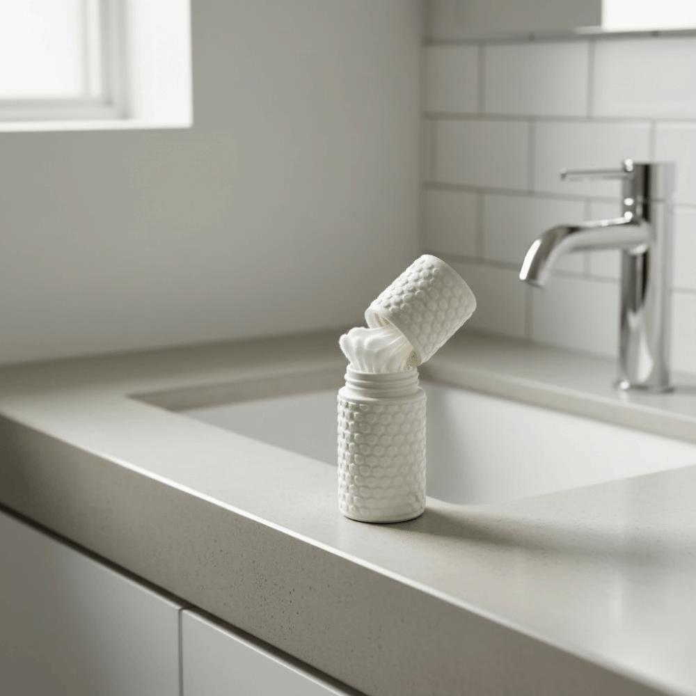 Multipurpose Cotton Swab Storage Box 3D Printed Space-Saving Organizer  Toothpicks