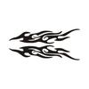 Universal DIY Flame Vinyl Decal Sticker Waterproof for Car Motorcycle Gas Tank Flame Sticker Kit Decals