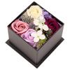 Коробка с мыльными цветами Аромат для ванны Добавка для ванны Couleur Аромат для ванны S Фиолетовый Подарок День 767913 Q-FLA Матери