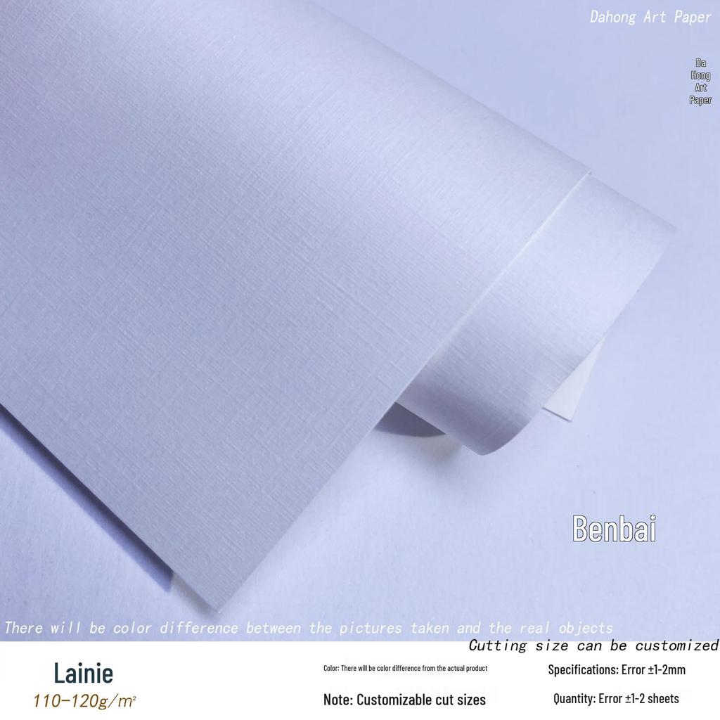 120g A5 Textured Blank Paper for Printing: Ideal for Manuals, Contracts, Thank You Letters, and Menus.