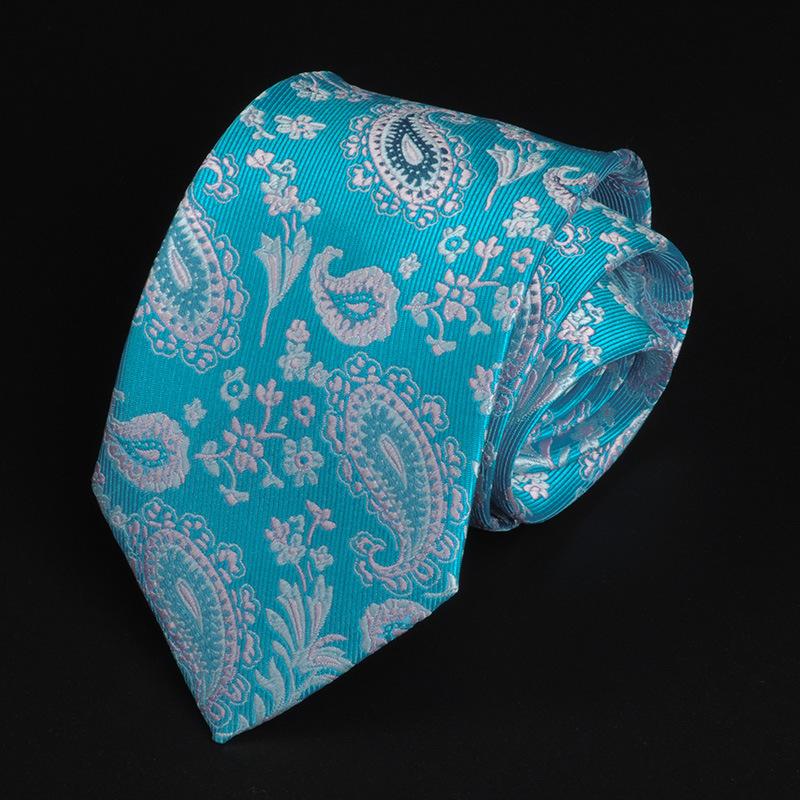 8 см узор пейсли цветок кешью темно-зеленый ретро высококачественный деловая вечеринка свадьба мужской галстук одежда распродажа