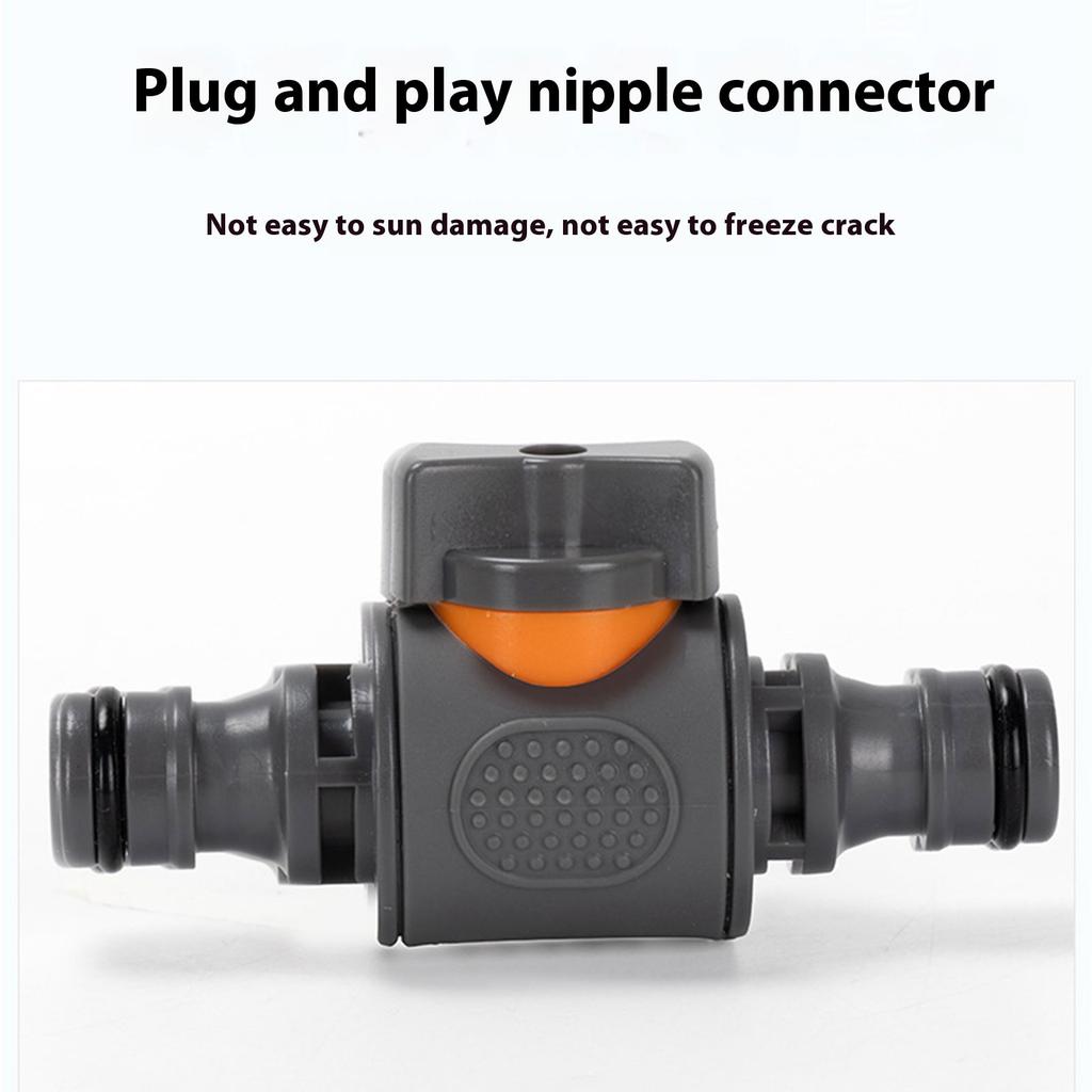 Quick Release Hose Connector and Fitting Connector for Garden Hose Pipe Pacifier Valve Garden Hose Pipe Shut Off Valve