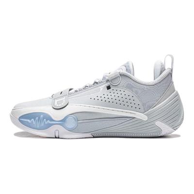 Li Ning Wade All City 14 Профессиональные соревновательные баскетбольные кроссовки Мужские кроссовки Микро-Кристально-Серые ABAW001-8