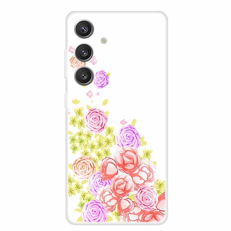 Мягкая задняя крышка для Samsung S23 S 24 Ultra Силиконовые TPU чехлы для телефона для Samsung Galaxy S 23 Plus S24 FE Прозрачные Clear Coque