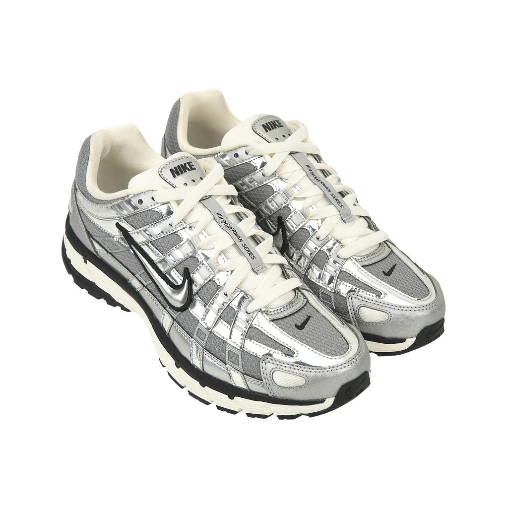 Nike P-6000 Металлические серебристые мужские кроссовки Sail Black CN0149-001