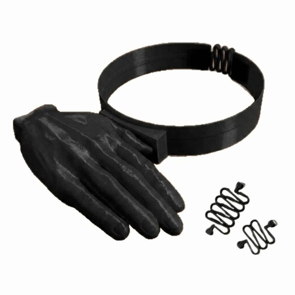 Creative Sun Protection Cap 3D Printing Palm Visor Headband Hand Shape Sun Hat  Summer Season