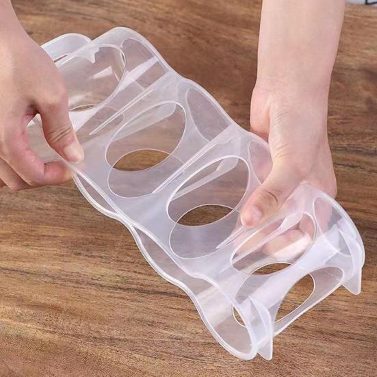 Органайзер для хранения банок, прозрачный дизайн, компактный ящик для хранения пива, напитков в холодильнике