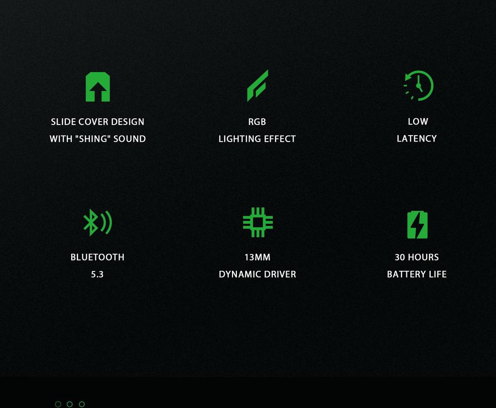 Black Shark T11 Bluetooth Earphones With Bluetooth 5.3,Stereo Noise Cancellation,And RGB Lighting